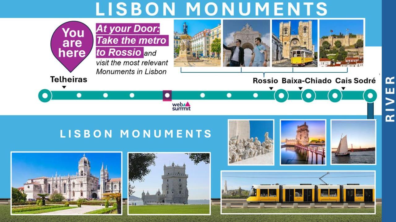 Lisbon Blue - Metro At Your Door 외부 사진